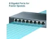 imagem de Switch Tp-Link de 8 Portas Gigabit Tl-Sg108 10/100/1000mbps