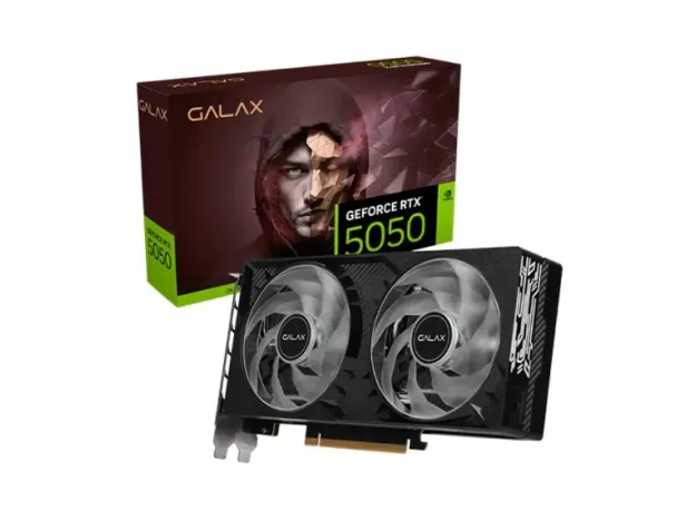 imagem de Placa de Video Galax Geforce Rtx 5050 1-Click Oc 8gb Gddr6 128 Bits - 55nsl8mhdchd