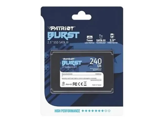 imagem de Ssd Patriot Burst Elite Sata 240gb - Pbe240gs25ssdr
