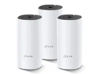 imagem de Kit 3 Roteadores Tp-Link Deco M4 Wi-Fi Mesh Dual Band Ac1200 10/100/1000mbps - Tpn0193