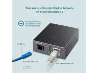 imagem de Conversor de Midia Tp-Link Tl-Fc311a-20 Wdm Gigabit - Tpn0259