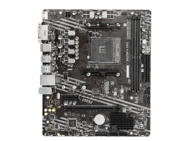 imagem de Placa Mae Msi Amd (Am4) Micro Atx Ddr4 - A520m-A Pro