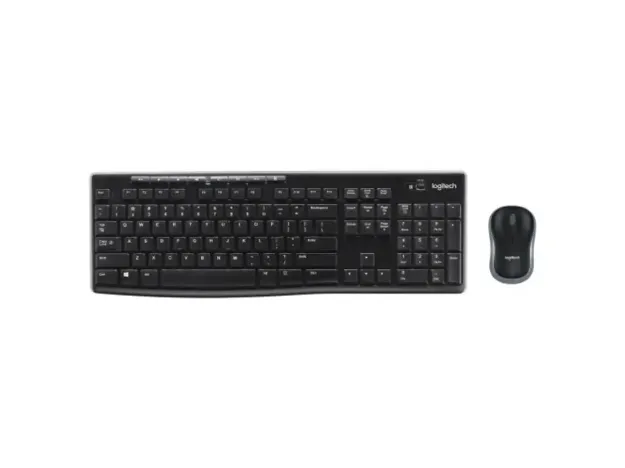 imagem de Kit Teclado e Mouse Logitech Wireless sem Fio Mk270 - 920-004433