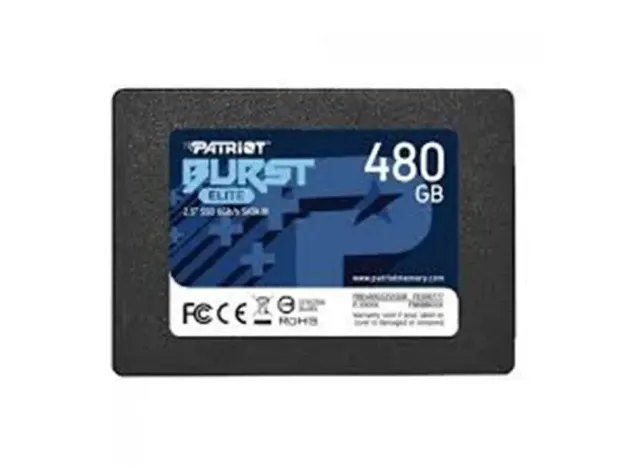 imagem de Ssd Patriot Burst Elite Sata 480gb - Pbe480gs25ssdr