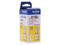 imagem de Garrafa de Tinta Brother Amarelo 48,8ml - Btd100y