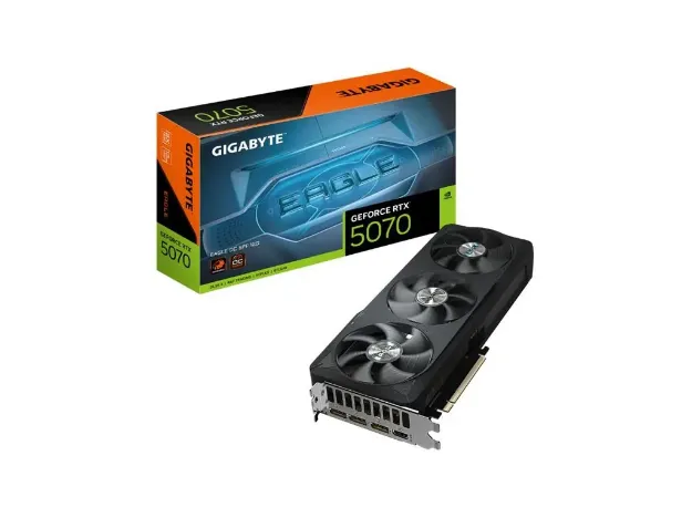 imagem de Placa de Video Gigabyte Geforce Rtx 5070 Eagle Oc Sff 12gb Gddr7 192 Bits - Gv-N5070eagle Oc-12gd
