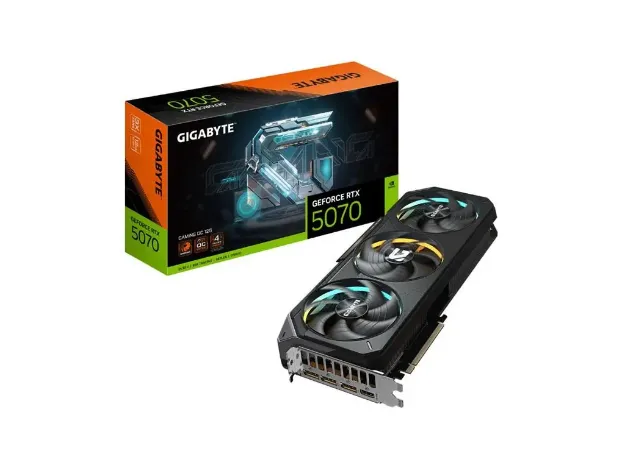 imagem de Placa de Video Gigabyte Geforce Rtx 5070 Gaming Oc 12gb Gddr7 192 Bits - Gv-N5070gaming Oc-12gd