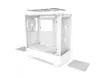 imagem de Gabinete Gamer Nzxt H5 Flow Branco Lateral de Vidro Mini-Itx/Micro-Atx/Atx - Cc-H51fw-01