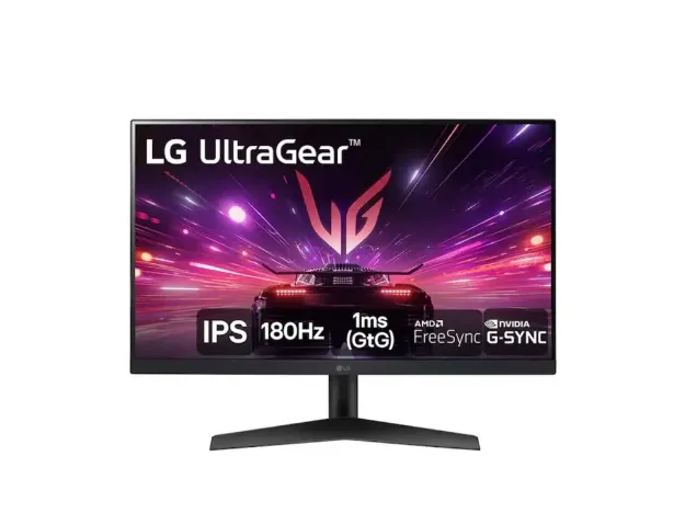 imagem de Monitor Lg 24" Led/Ips Ultragear Full Hd 180hz 1ms Hdmi Displayport Vesa - 24gs60f-B.Awzm