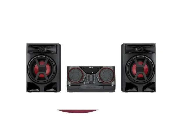 imagem de Mini System Lg Xboom Ck43n Preto Bluetooth Usb 220w - Ck43n.Abrallk
