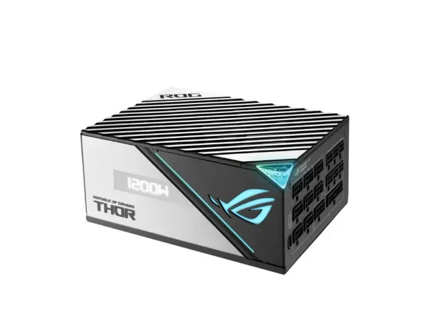imagem de Fonte Asus Rog Thor 1200p2 1200w 80 Plus Platinum II Full Modular - Rog-Thor-1200p2-Gaming