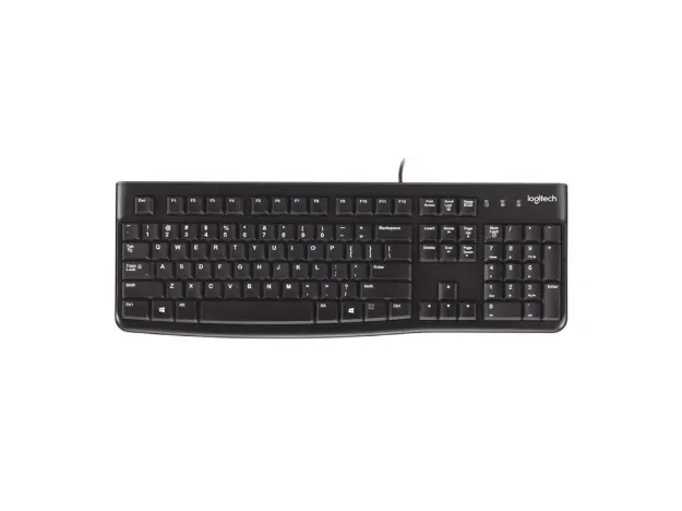 imagem de Teclado Logitech Preto K120 com Fio - 920-004423