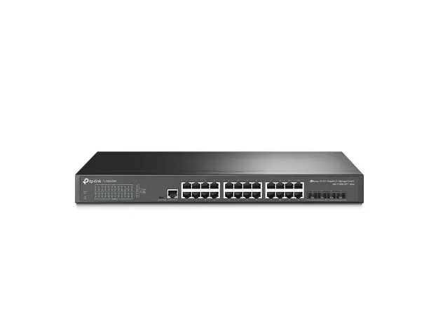 imagem de Switch Gerenciavel Tp-Link Tl-Sg3428x 24 Portas Gigabit 10/100/1000mpbs 4 Slots Sfp+ 10ge Jetstream - Tpn0266
