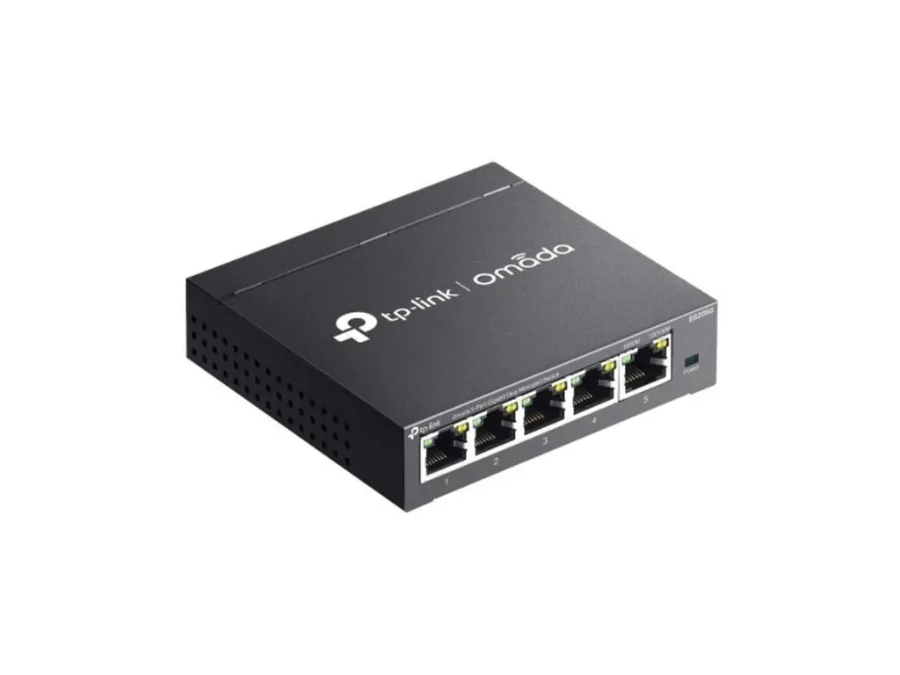 imagem de Switch Omada Gigabit de 5 Portas de Facil Gerenciamento Rj45 10/100/1000mbps - Es205g - Tpn0597