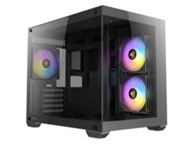 imagem de Gabinete Gamer Antec Cx600m Rgb Preto Lateral de Vidro Micro-Atx/Itx - 0-761345-10118-9