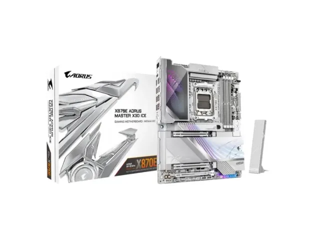 imagem de Placa Mae Gigabyte Amd (Am5) Atx Ddr5 - X870 Aorus Master X Ice