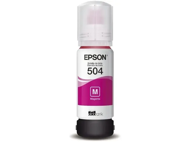 imagem de Garrafa de Tinta Epson 504 Magenta 127ml -T504322-Br