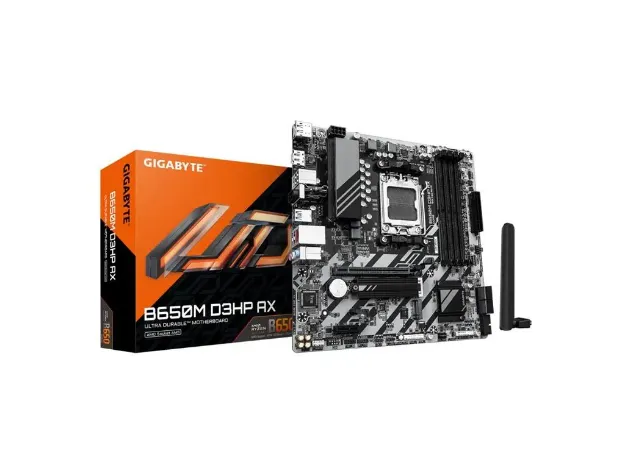 imagem de Placa Mae Gigabyte Amd (Am5) Ddr5 Micro Atx - B650m D3hp Ax