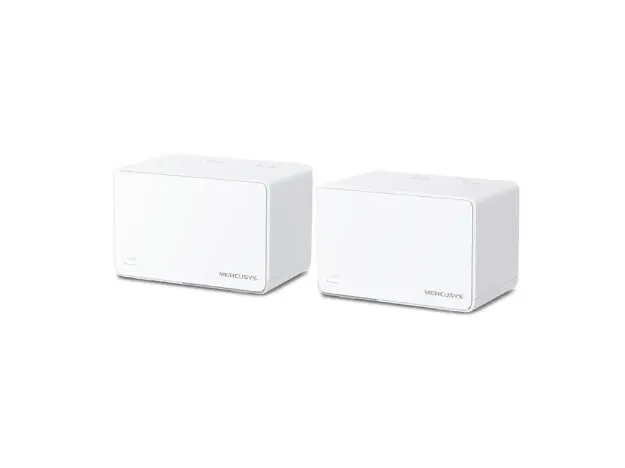 imagem de Kit 2 Roteadores Mercusys Halo H80x Mesh Dual Band Gigabit Ax3000 - Mcs0046