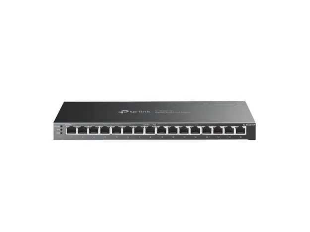 imagem de Switch Tp-Link Tl-Sg2016p Smart Gigabit Jetstream de 16 Portas com 8 Portas Poe+ - Tpn0343