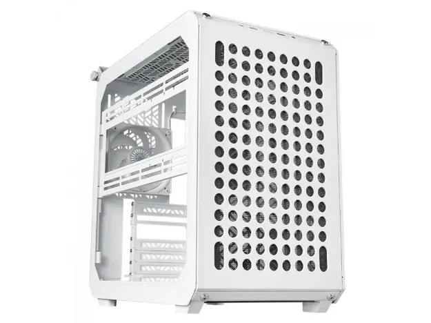 imagem de Gabinete Gamer Cooler Master Qube 500 Flatpack Branco Lateral de Vidro Itx/Micro Atx/Atx/E-Atx - Q500-Wgnn-S00

