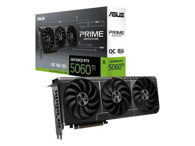 imagem de Placa de Video Asus Prime Geforce Rtx 5060 Ti Oc 8gb Gddr7 128 Bits - Prime-Rtx5060ti-O8g