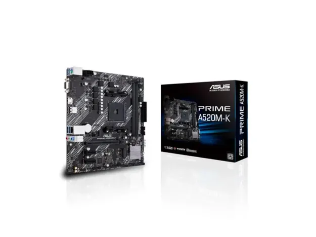 imagem de Placa Mae Asus Amd (Am4) Ddr4 Micro Atx - Prime A520m-K