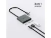 imagem de Hub 3 em 1 Usb Tipo C Uh3020c - Tpn0508