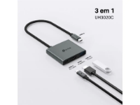 imagem de Hub 3 em 1 Usb Tipo C Uh3020c - Tpn0508
