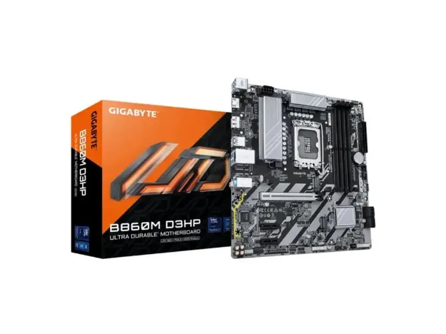 imagem de Placa Mae Gigabyte Intel Lga (1851) Ddr5 Micro Atx - B860m D3hp