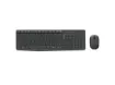 imagem de Kit Teclado e Mouse Logitech sem Fio Mk235 Preto - 920-007903
