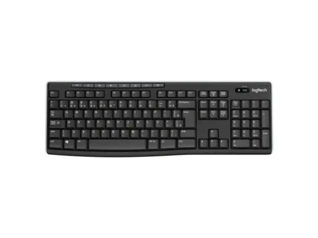 imagem de Teclado Logitech sem Fio K270 Preto/Prata - 920-004427