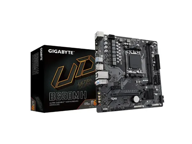 imagem de Placa Mae Gigabyte Amd (Am5) Ddr5 Micro Atx - B650m H