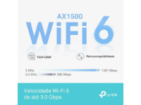 imagem de Roteador Mesh Wi-Fi 6 Gigabit Dual-Band Ax1500 Deco X10 - Mtp0041
