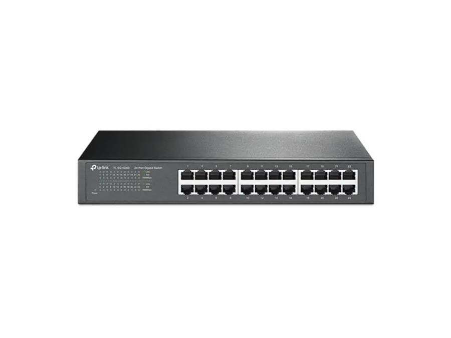 imagem de Switch de Mesa Tp-Link Tl-Sg1024d 24 Portas Gigabit 10/100/1000mbps - Mtp0022
