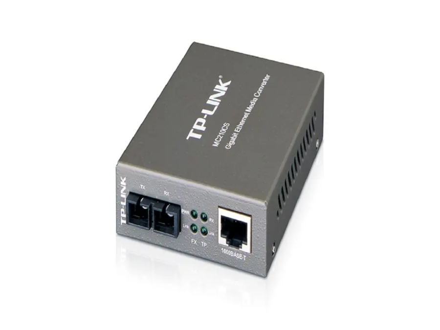 imagem de Conversor de Fibra Optica Tp-Link Mc210cs Monomodo 10/100/1000 Mbps