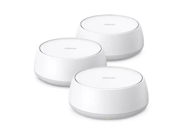 imagem de Kit 3 Roteadores Tp-Link Mesh Wi-Fi 7 Gigabit Dual Band Be3600 - Tpn0595