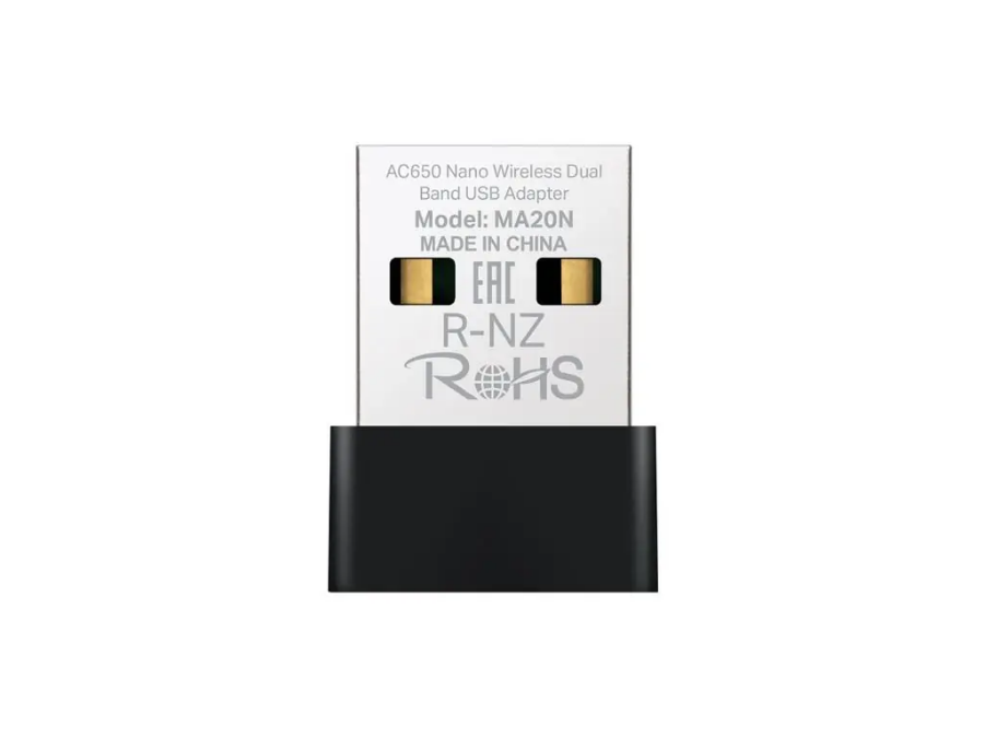 imagem de Adaptador Usb Wireless Dual Band Ac650 Nano - Ma20n - Mcs0054