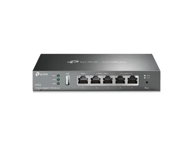 imagem de Roteador Tp-Link Er605 V1 Omada Vpn Wirelles Gigabit Safestream - Tpn0252