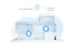 imagem de Kit 2 Roteadores Mesh Wi-Fi 6 Gigabit Dual-Band Ax1500 Deco X10 Local - Mtp0042