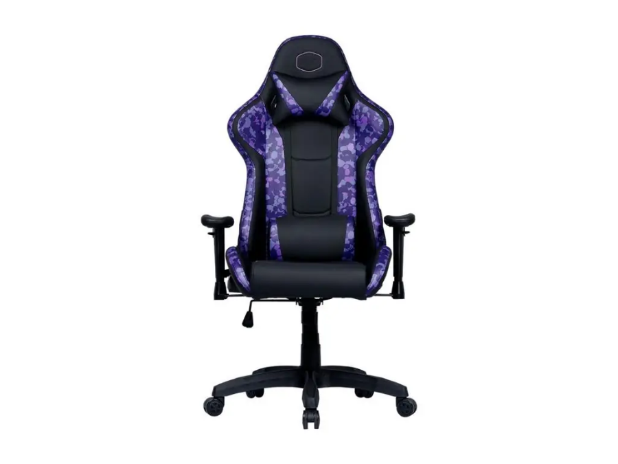 imagem de Cadeira Gamer Cooler Master Caliber R1s Sakura Preto/Roxo Camo - Cmi-Gcr1s-Pkc