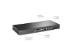 imagem de Switch Tp-Link Tl-Sg3428 Gerenciavel Gigabit L2+ de 24 Portas com 4 Slots Sfp Jetstream - Tpn0271
