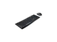imagem de Kit Teclado e Mouse Logitech Mk200 Preto Optico 1.000 Dpi - com Fio - 920-002718