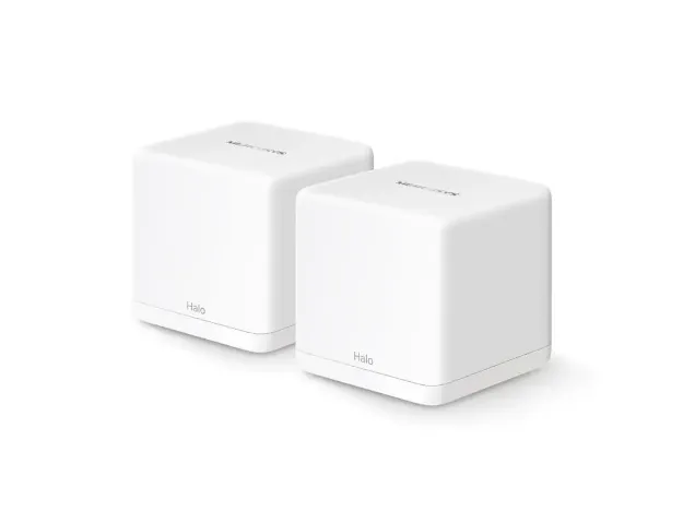 imagem de Kit 2 Pecas Sistema Mesh Ax1500 Wifi 6 Casa Completa Halo H60x - Mcs0051