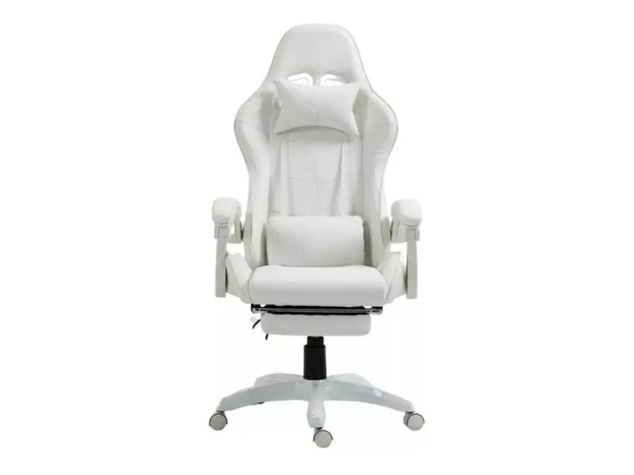 imagem de Cadeira Gamer Prizi Canvas - Branca