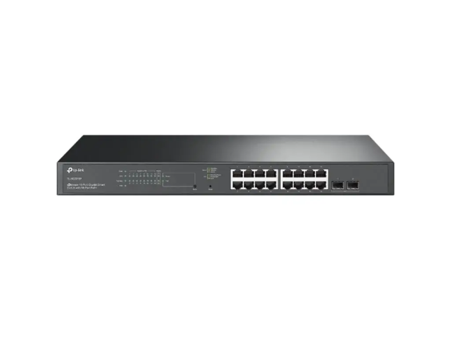 imagem de Switch Tp-Link Sg2218p(Un) Smart de 18 Portas Gigabit com 16 Portas Poe+ Tpn0455