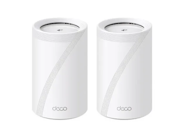 imagem de Kit 2 Roteadores Mesh Wi-Fi 7 2.5g Tri-Band Be11000 Deco Be65(2-Pack) - Tpn0467