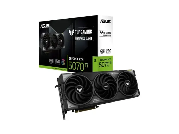 imagem de Placa de Video Asus Tuf Gaming Geforce Rtx 5070 Ti 16gb Gddr7 256 Bits - Rtx5070ti-16g-Gaming