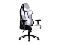 imagem de Cadeira Gamer Cooler Master Caliber R3c Cinza e Branca c/ Base de Aco - Cmi-Gcr3c-Gw