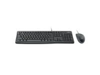 imagem de Kit Teclado e Mouse Logitech Mk120 Preto Optico 1.000 Dpi - com Fio - 920-004429